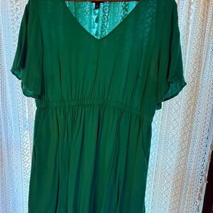 Torrid Emerald Green Dress